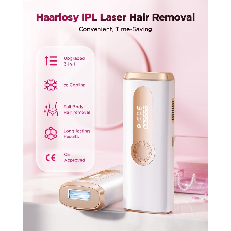 IPL Hair Removal Device With 990000 Flashes For Painless Permanent Hair Reduction 1