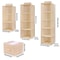 Cotton Linen Hanging Storage Organizer With Drawers For Closet And Wardrobe 4