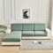 Waterproof Stretch Sofa Cushion Cover With Removable Jacquard Fabric Protector 2