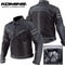 Mens Breathable Mesh Motorcycle Jacket With Protective Padding 0