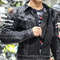 Mens Breathable Mesh Motorcycle Jacket With Protective Padding 1