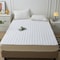 Waterproof Quilted Mattress Protector Cover For Single And Double Beds 7