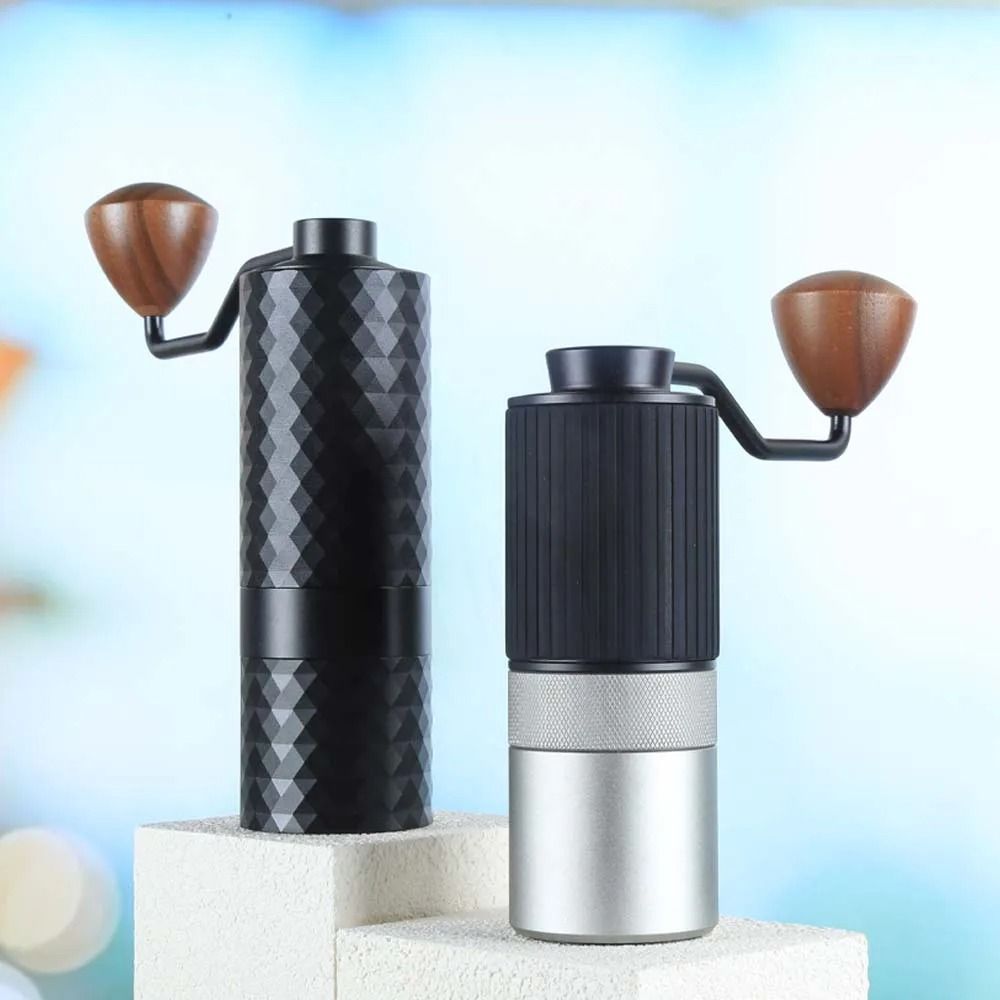 Professional Manual Coffee Grinder With Adjustable Stainless Steel Burr 2