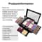 46 Color Makeup Palette With Eyeshadow Blush Powder Puff And Lip Gloss Set 3