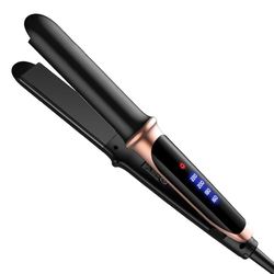 2 in 1 professional hair straightener and curling iron