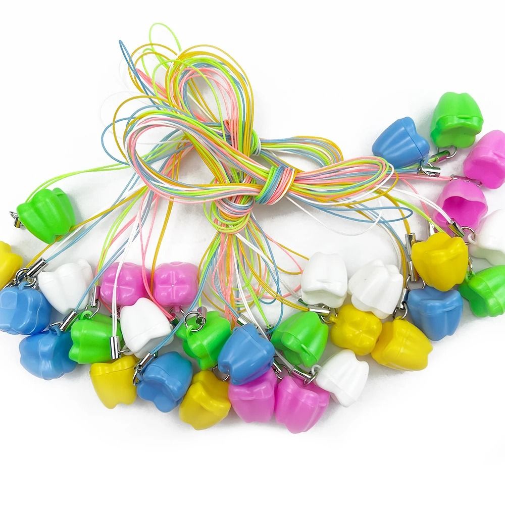 50 Piece Baby Tooth Storage Box Mini Organizer Case For Kids Keepsake Collection 9