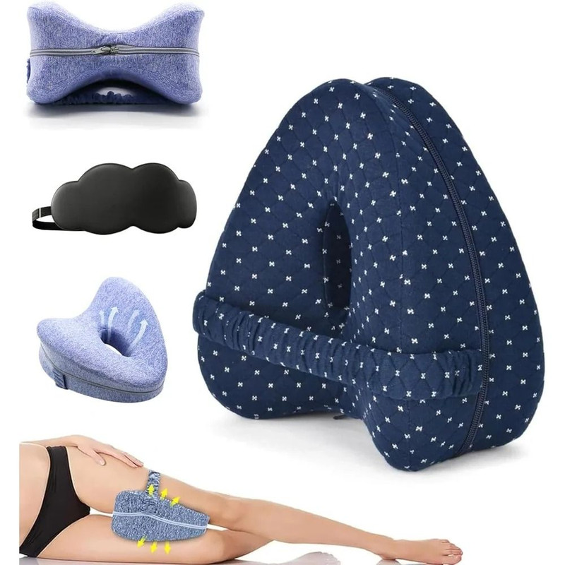Leg Alignment Pillow For Side Sleepers Hip And Sciatica Relief Cushion 0