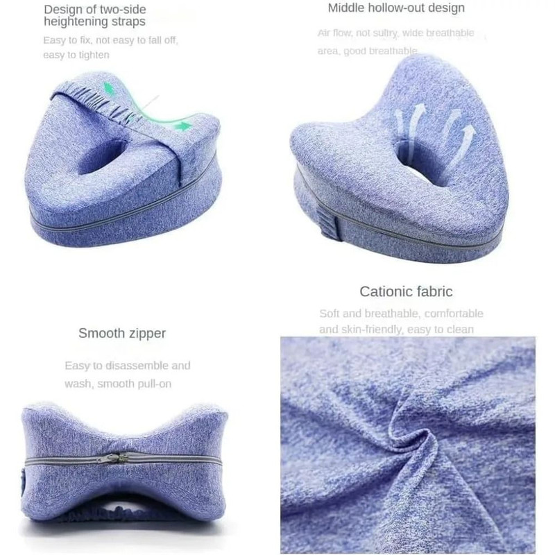 Leg Alignment Pillow For Side Sleepers Hip And Sciatica Relief Cushion 4