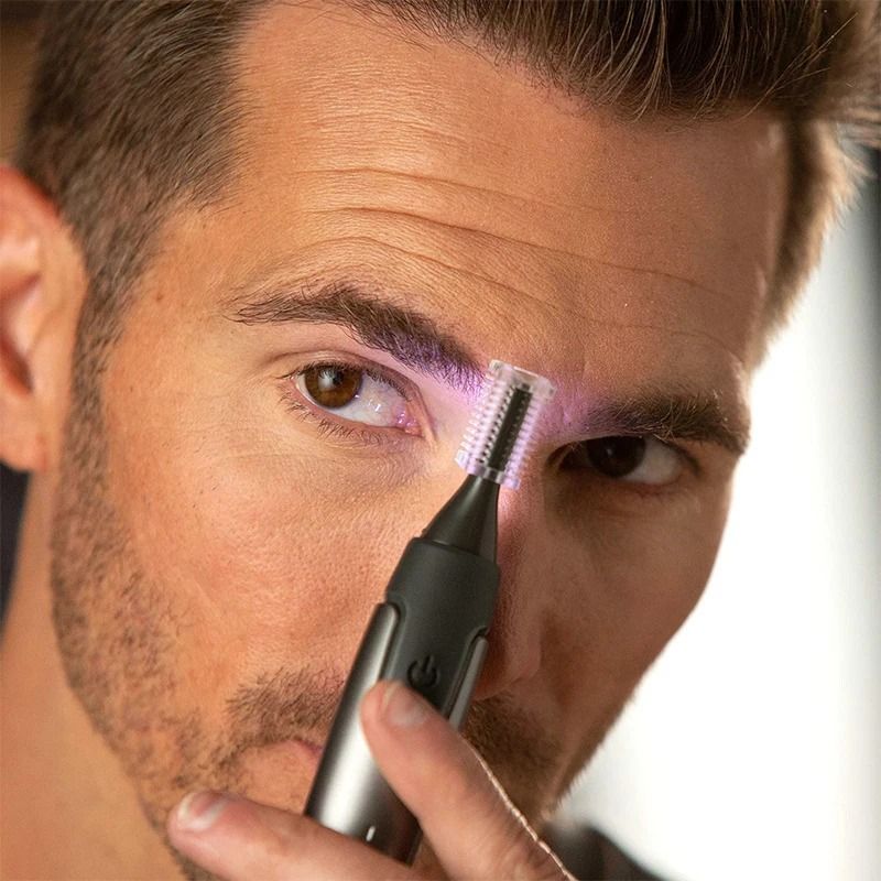 Portable Electric Shaver And Trimmer For Men Nose Ear Beard And Eyebrow Grooming Tool 5