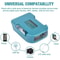 Battery Holder Adapter With USB And Type C Ports For Makita 18V Batteries 2