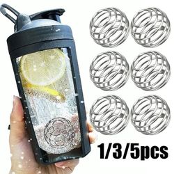 stainless steel shaker balls protein mixing whisk for sports bottles and shaker cups