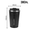 Thermo Cafe Coffee Mug Stainless Steel Leak Proof Travel Cup 7