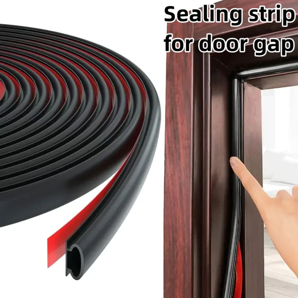 Weather Sealing Strip For Windows And Doors Soundproof And Dustproof Foam Roll 0