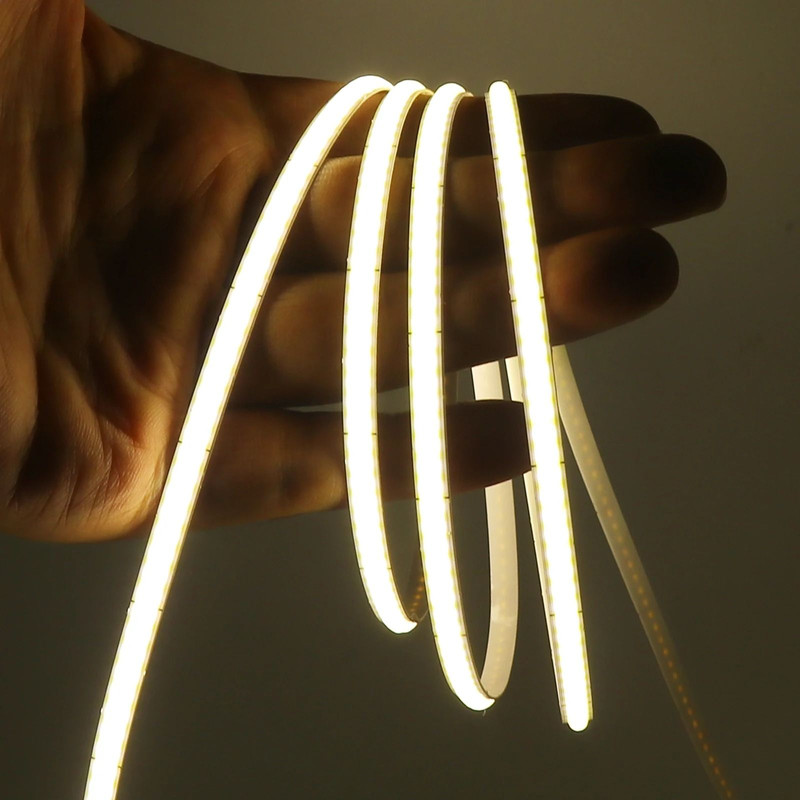 USB LED COB Strip Light Flexible Ribbon For Home And TV Decor 14