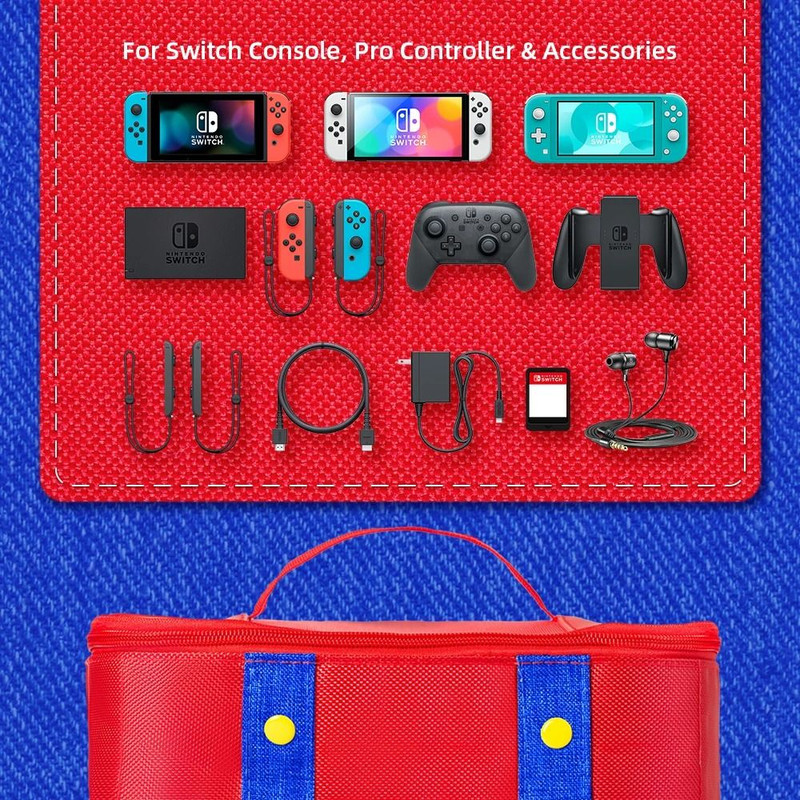 Carrying Case For Nintendo Switch 2 OLED Console And Accessories 4