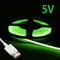 USB 5V COB LED Strip Light UltraThin Multicolor Tape 9