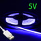 USB 5V COB LED Strip Light UltraThin Multicolor Tape 7