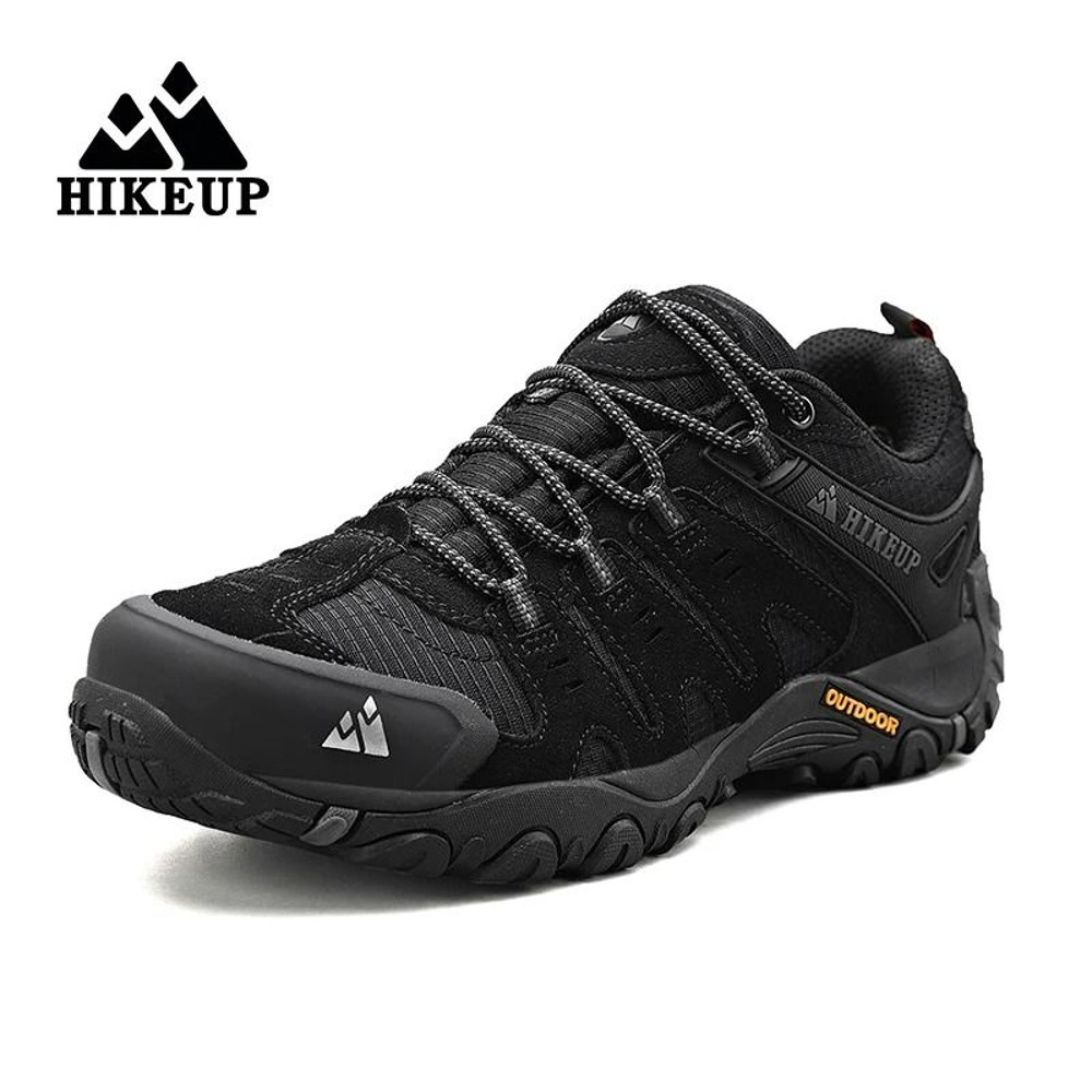 Mens Suede Leather Hiking Shoes For Outdoor Adventure 7