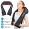 Shiatsu Heated Neck And Shoulder Massager With Deep Kneading Therapy 0