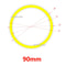 Angel Eyes COB LED Ring Light Source For DIY Car Headlights 12V DC 14