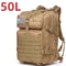 Waterproof Tactical Hiking Backpack For Outdoor Adventure 25L 50L 14