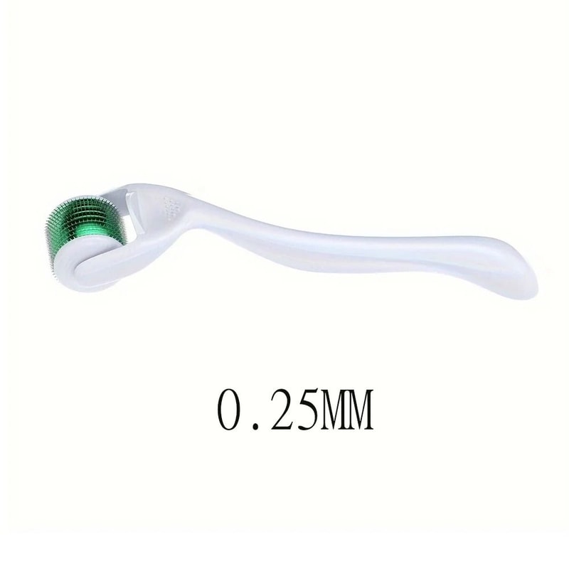 540 Titanium Microneedle Derma Roller For Hair Beard And Skin Rejuvenation 02 025 03mm 10