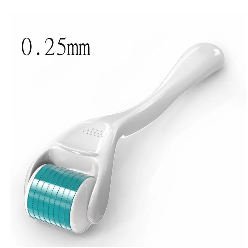 540 Titanium Microneedle Derma Roller For Hair Beard And Skin Rejuvenation 02 025 03mm 15