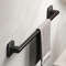 SelfAdhesive Bathroom Towel Holder  No Drilling WallMount Towel Rack In White Or Black 2