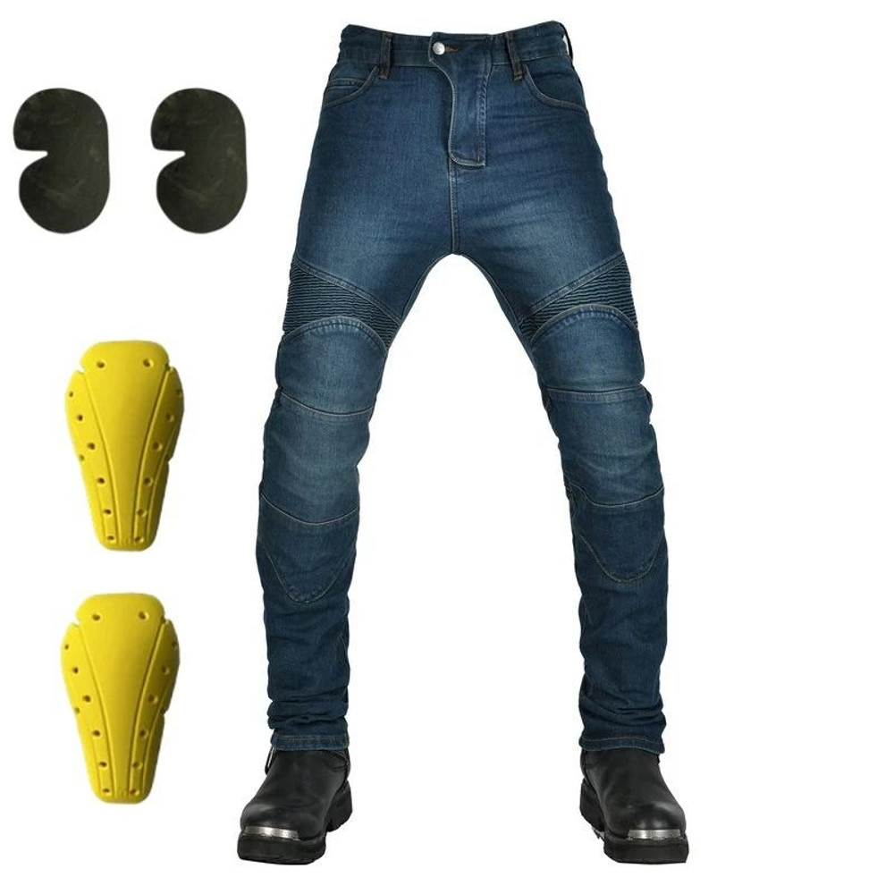 Mens Motorcycle Riding Jeans  AntiFall Protective Pants For All Seasons 7