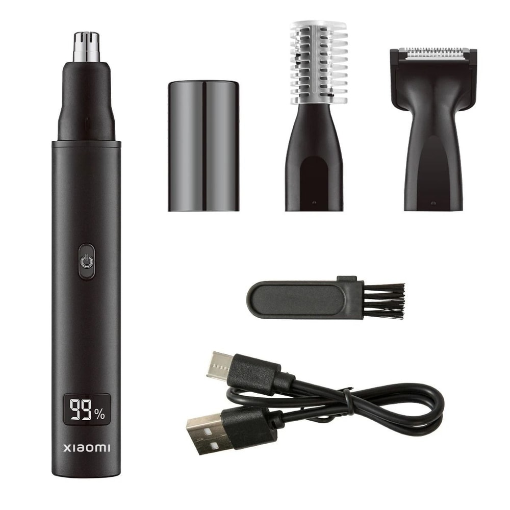 3in1 Electric Nose And Ear Hair Trimmer Rechargeable Painless Grooming Kit For Men 7