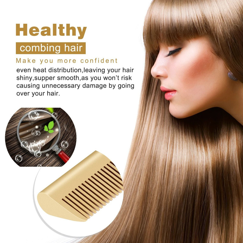 2in1 Electric Hot Comb Hair Straightener And Curler Adjustable Heating Brush For Wet And Dry Hair 3