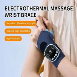 cordless wrist massager usb rechargeable wrist brace wrap for carpal tunnel and fatigue relief