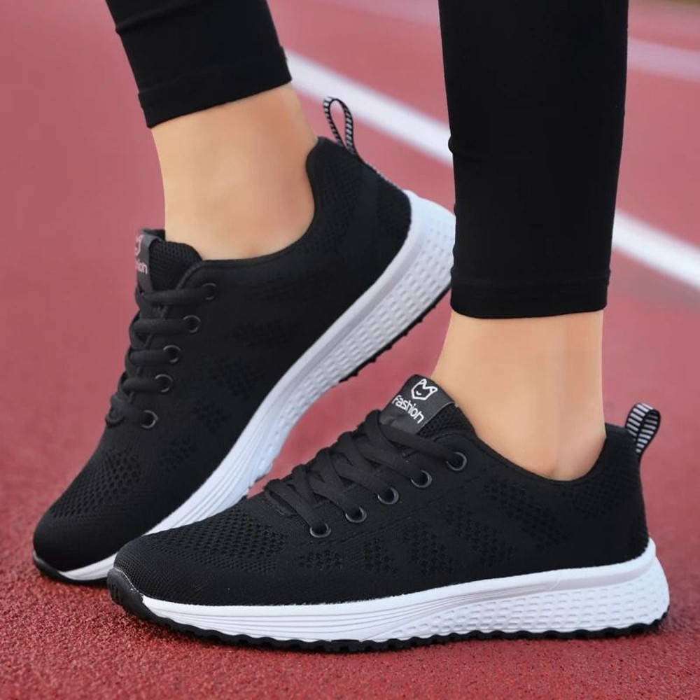 Women Sport Shoes Fashion Platform Sneakers Comfortable Flats For Running And Everyday Wear 4