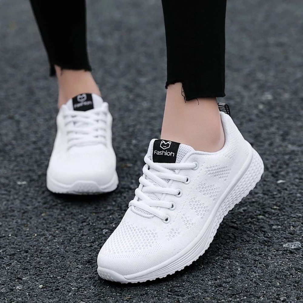 Women Sport Shoes Fashion Platform Sneakers Comfortable Flats For Running And Everyday Wear 10