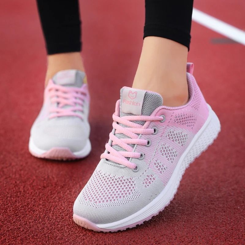 Women Sport Shoes Fashion Platform Sneakers Comfortable Flats For Running And Everyday Wear 7