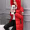 Women Winter Fur Collar Hooded Parka Warm Thick Long Jacket With Zipper Pockets 6
