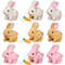 Electric Rabbit Plush Toy With Carrot Walking EarWiggling And TailWagging Interactive Bunny For Ki 1