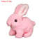 Electric Rabbit Plush Toy With Carrot Walking EarWiggling And TailWagging Interactive Bunny For Ki 6