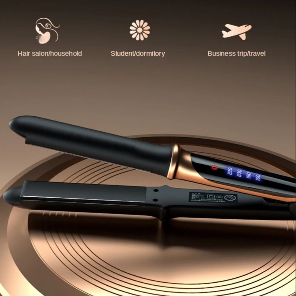 2 In 1 Professional Hair Straightener And Curler Flat Iron For Smooth And Shiny Styling 2
