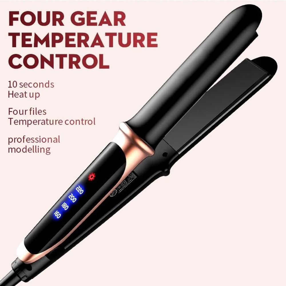 2 In 1 Professional Hair Straightener And Curler Flat Iron For Smooth And Shiny Styling 3