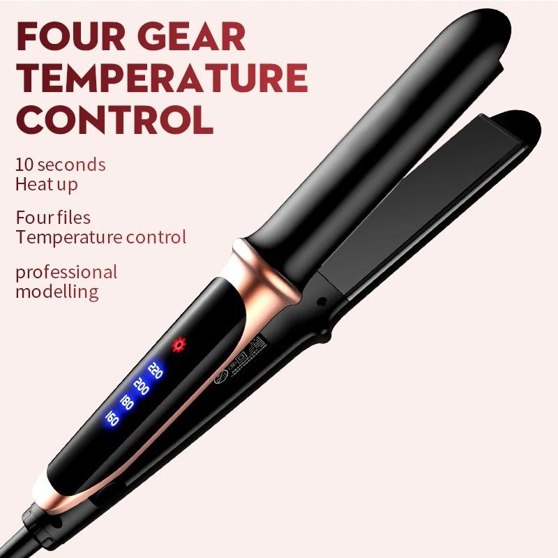 2 In 1 Professional Hair Straightener And Curler Flat Iron For Smooth And Shiny Styling 3