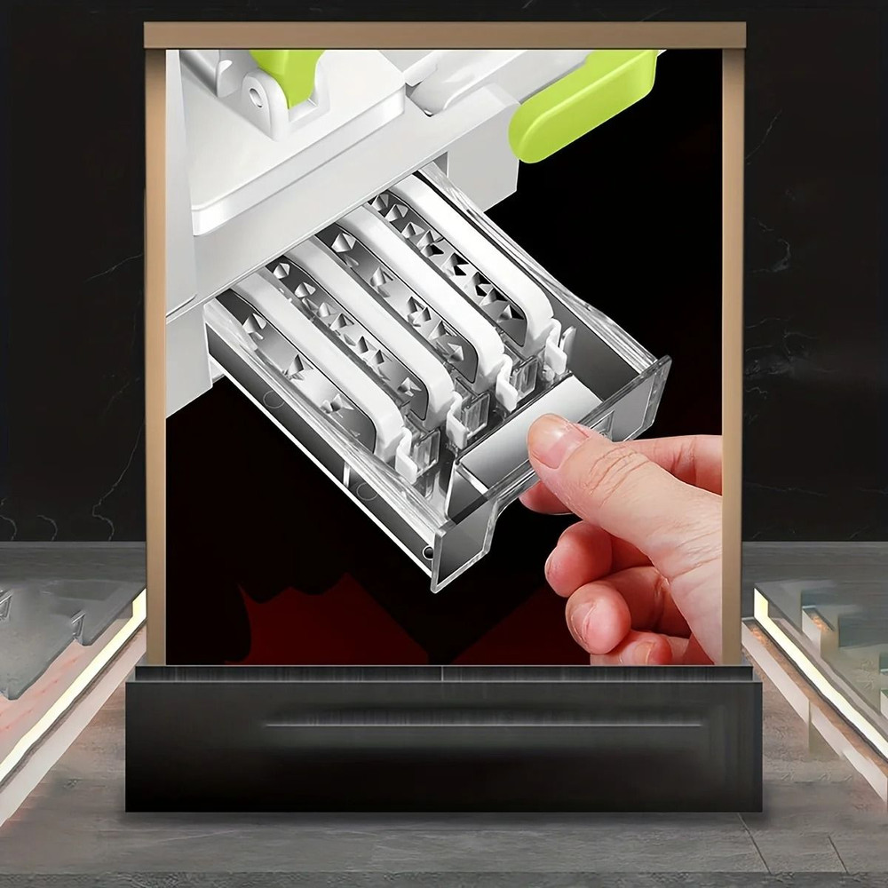 Stainless Steel Potato Noodle Maker And Vegetable Spiralizer With Foldable Design And Rotary Grater 6