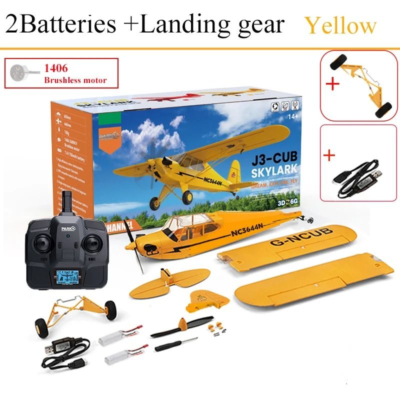 RC Plane RTF 24G Brushless Motor Remote Control Airplane With 3D And 6G Flight Modes Ready To Fly 13
