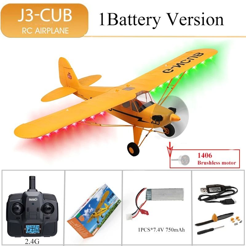 RC Plane RTF 24G Brushless Motor Remote Control Airplane With 3D And 6G Flight Modes Ready To Fly 16