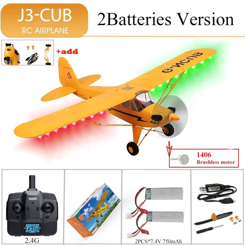 RC Plane RTF 24G Brushless Motor Remote Control Airplane With 3D And 6G Flight Modes Ready To Fly 17