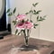 Clear Acrylic Frame Flower Vase Modern Decorative Art Vase For Home And Office Decor 1