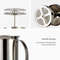 Stainless Steel Milk Frother Double Mesh Creamer Cup For Coffee And Kitchen Use 4