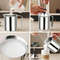 Stainless Steel Milk Frother Double Mesh Creamer Cup For Coffee And Kitchen Use 5