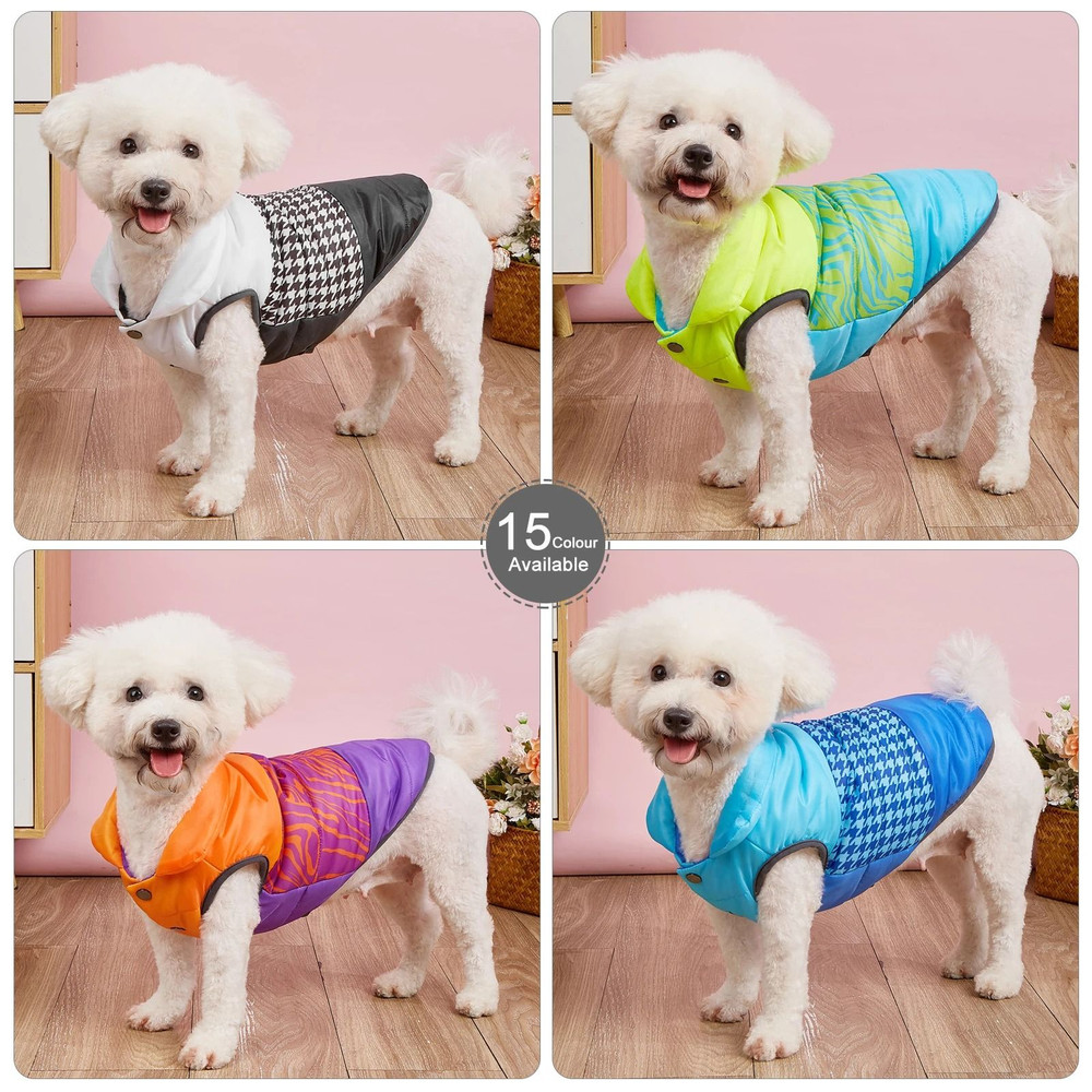 Winter Pet Coat Warm Fleece Dog Jacket For Small And Large Dogs 5