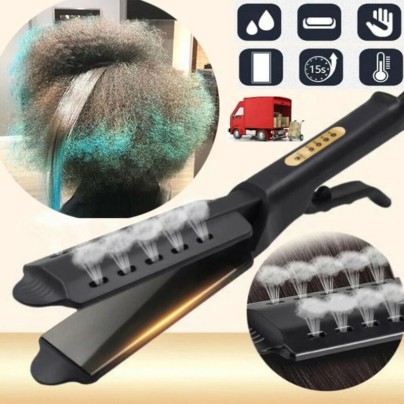 Hair Straightener With 4 Temperature Settings And Ceramic Tourmaline Ionic Plates 1